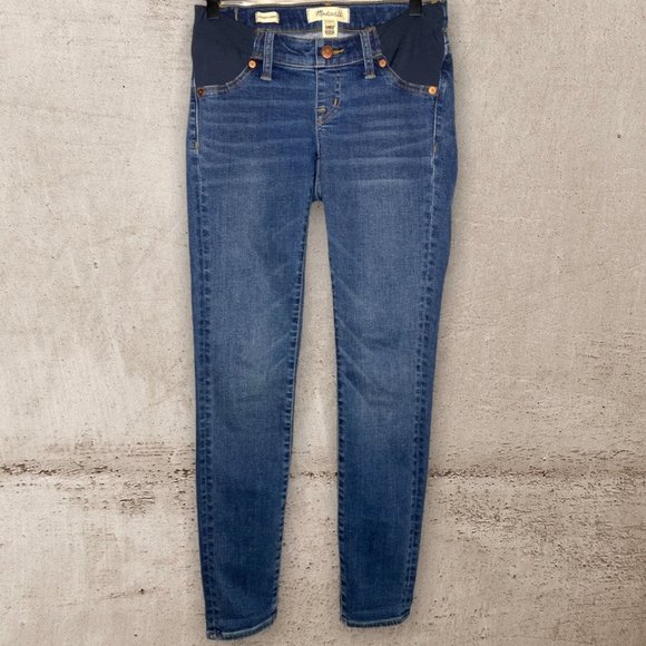 Madewell Denim - Madewell Maternity Skinny Size 24 Medium Wash